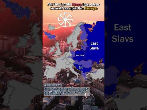 All Lands Slavs have ever owned/occupied in Europe 🌍