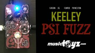 Video thumbnail for Keeley Psi Fuzz guitar Pedal by musictoyznetwork