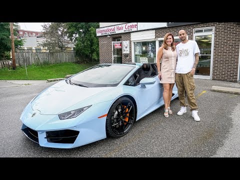 Delivery of a 2017 Lamborghini Huracán LP 580-2 Spyder and New Tattoo!!!