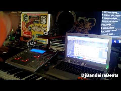 DjBandeiraBeats  - LIVE at laboratorio samurai da casa mal assombrada AKAI MPC studio