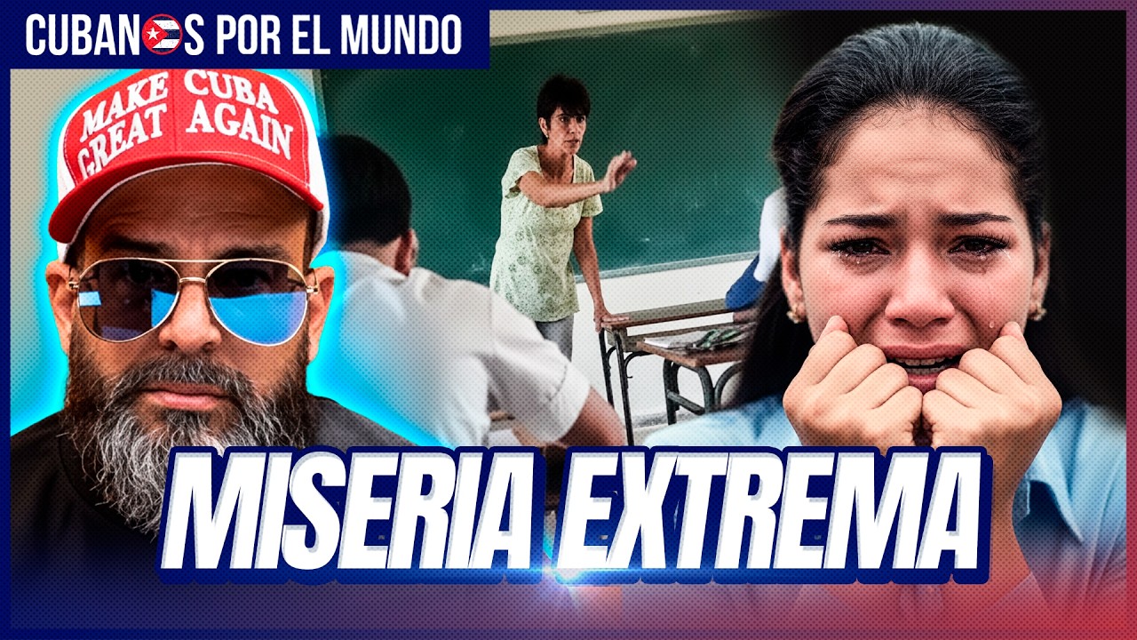 Alumna cubana que le plantó cara a la maestra: "Usted no sabe lo que es pasar una noche sin comer"