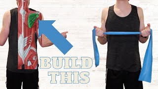 Physio Explains Banded Shoulder Rotations (Rotator Cuff Strengthening)