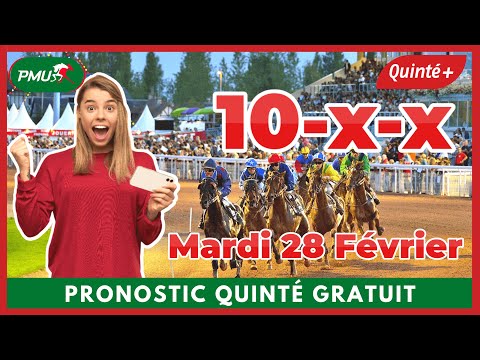 Pronostic Quinté Mardi 28/02/2023 R1C1 PARIS-VINCENNES PRIX DE SEDAN
