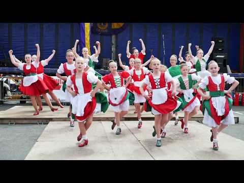 An Irish Jig by juniors from the Lindsay school of Dance at Stonehaven, Scotland June 2017