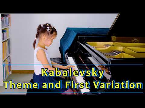 Kabalevsky - Theme and First Variation