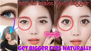 Big eye exercises | How to make eyes bigger naturally | get bigger your eye in 10 day #14