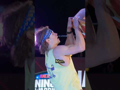 NINJA WARRIOR STAGE 3 RUN #shorts #youtubeshorts