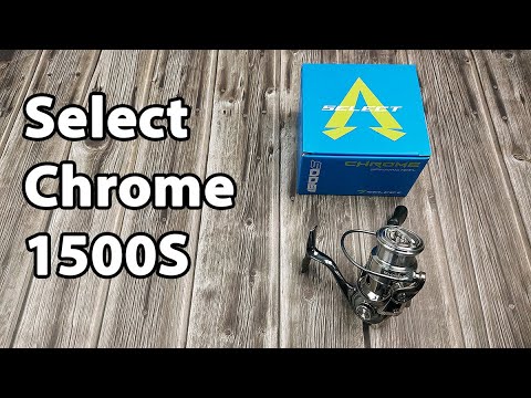 Котушка Select Chrome 1500S (підшип. 6+1), низькопрофільна шпуля