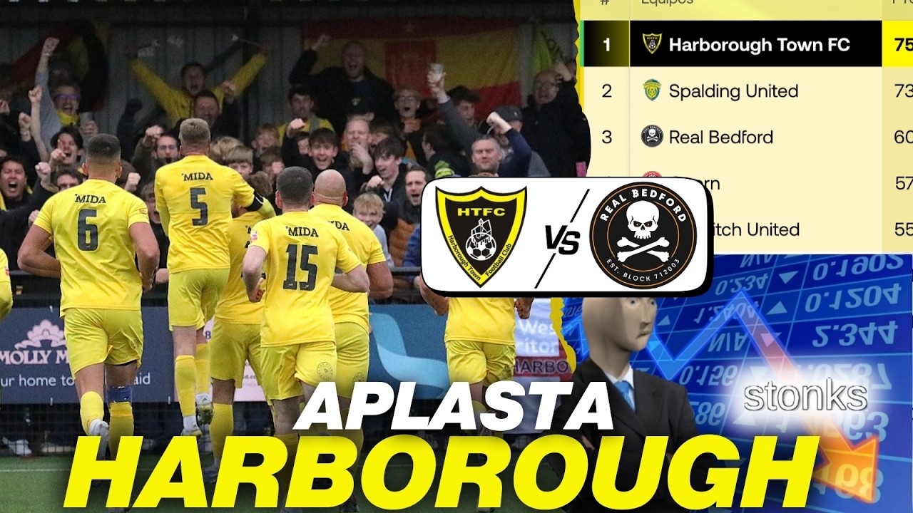 🐝 HARBOROUGH TOWN - REAL BEDFORD 🏴‍☠️ | LIGA