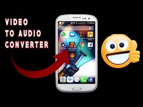 How To Convert Your Video To MP3 Or Audio In Your Andriod Phone In Urdu/Hindi | Technical Urdu