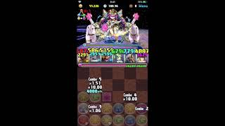 【ランダン】年末年始スペシャル杯 18万点【パズドラ】
