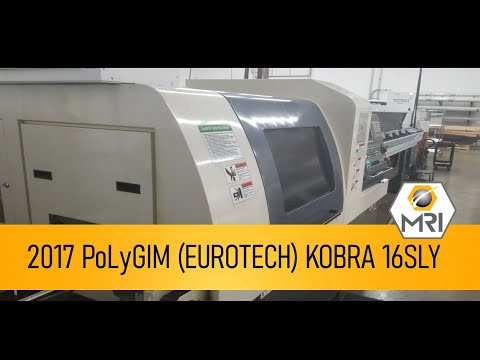 2017 PoLyGim (Eurotech) (Cubic) Kobra 16SLY CNC Swiss Lathe | Machinery Resources International (1)