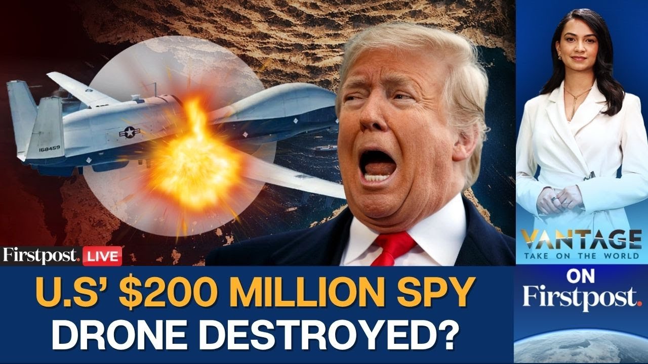US Iran War LIVE: Iran Destroys US Military's $200 Million Drone over Strait of Hormuz? | Trump