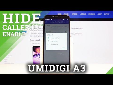How to Hide Caller ID on UMIDIGI A3 – Manage Caller ID