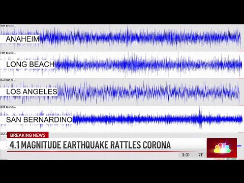 4.1-magnitude earthquake shakes Corona on May 1, 2024