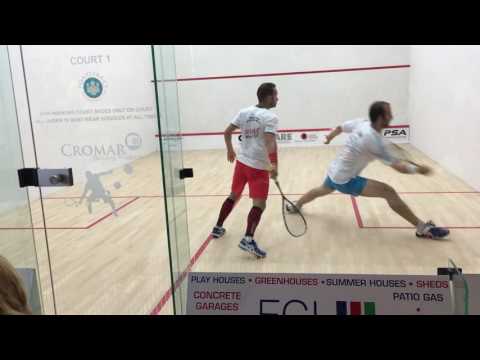 Squash - 2016 Simon Rösner vs Grégoire Marche