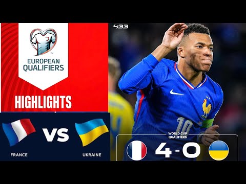 France vs Ukrainie (4-0) Resume | World Cup European Qualifiers | France Ukraine Highlights 