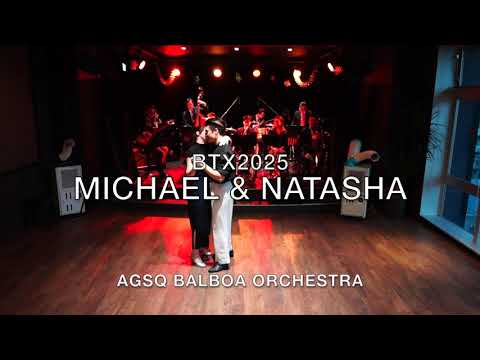 BTX2025 Michael & Natasha social demo with AGSQ Balboa Orchestra