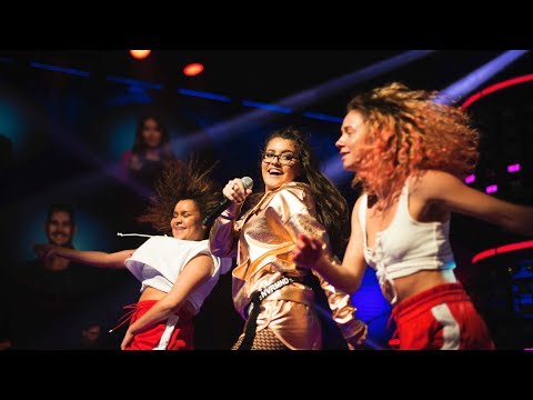 Erika Bitanji sjunger Rygg mot rygg i Idol 2017 - Idol Sverige (TV4)