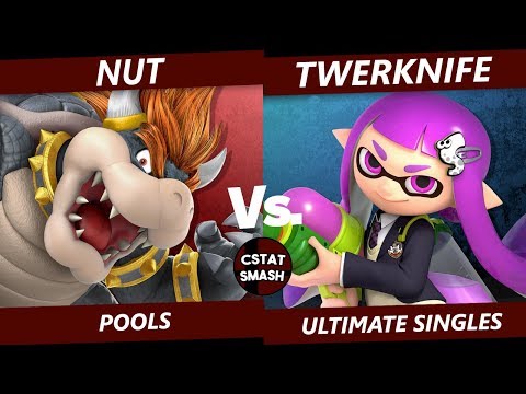 NO CAPS 9/6/19 - Nut (Bowser) vs TwerkKnife (Inkling, Chrom) Smash Ultimate Pools