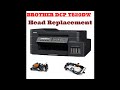 Brotherprinter DCP T820DW Head Replacement Technicalabhimanyusingh Video Technical