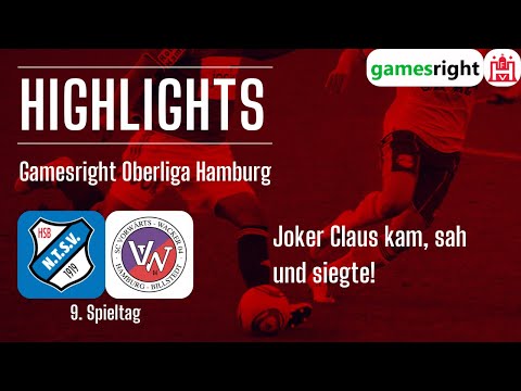 9. Spieltag Gamesright Oberliga Hamburg Highlights  NTSV - Vorwärts Wacker