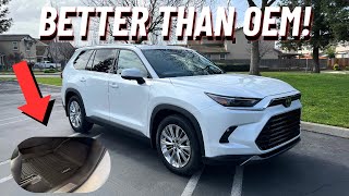 First Mod for The Toyota Grand Highlander | Lasfit Floor Mats