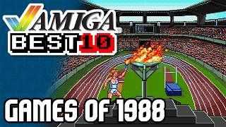 Amiga Best 10 | Games Of 1988 #retrogaming