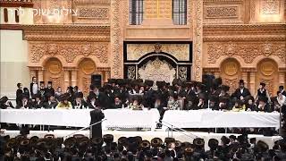 מעמד 'צאתכם לשלום' מוצאי שב"ק יתרו לקראת הנסיעה הרפואית ללוס אנג'לס