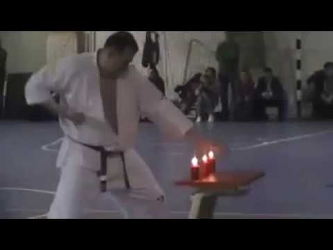 candle punch - Sensei Gruia Docan