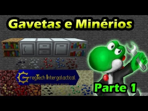 Gavetas, Estantes e Novos Minérios - Tutorial GregTech Parte 1