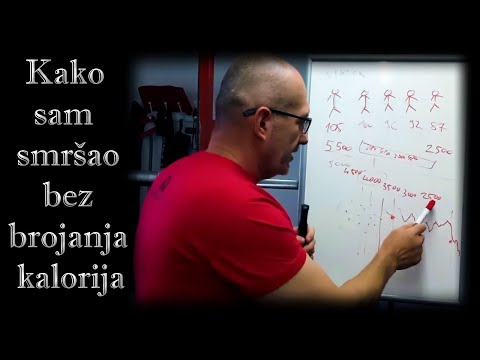 Kako SMRSATI BEZ BROJANJA KALORIJA - Kako sam odradio moju TRANSFORMACIJU (svoju trecu DEFINICIJU)