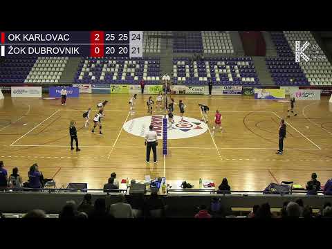 Superliga, 11. kolo OK Karlovac - ŽOK Dubrovnik