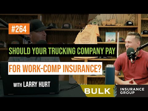 Should Your Trucking Company Pay for Work-Comp Insurance?