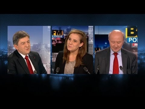 BFM Politique : l'interview de Jean-Luc Mélenchon par Charlotte Chaffanjon du Point