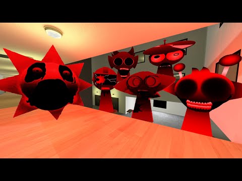 All Nightmare Sprunki Simon's Realm Family And Piramixed Phases Nextbot Gmod