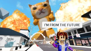 Cover art for Time travel / Brookhaven Funny Moments