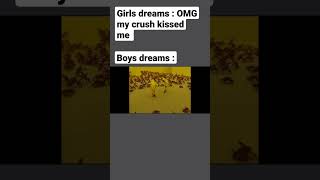 Girls dreams vs Boys Dreams #shorts #short #backrooms