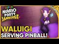 Waluigi Serving Up Some Pinball Super Mario Party Jamboree 4 Player Gameplay