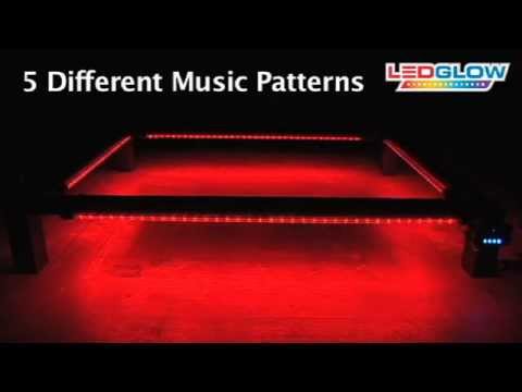LEDGlow | Red LED Wireless Underglow Lights for Cars and Trucks