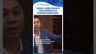 Wasekjen Demokrat Jansen Sitindaon Sebut Janji Menteri Bahlil soal Rempang Tak Ada yang Mempercayai