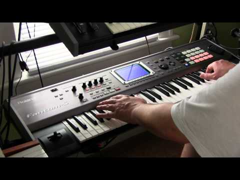 Synth Patch / Drum Patterns using a Roland Fantom S-61