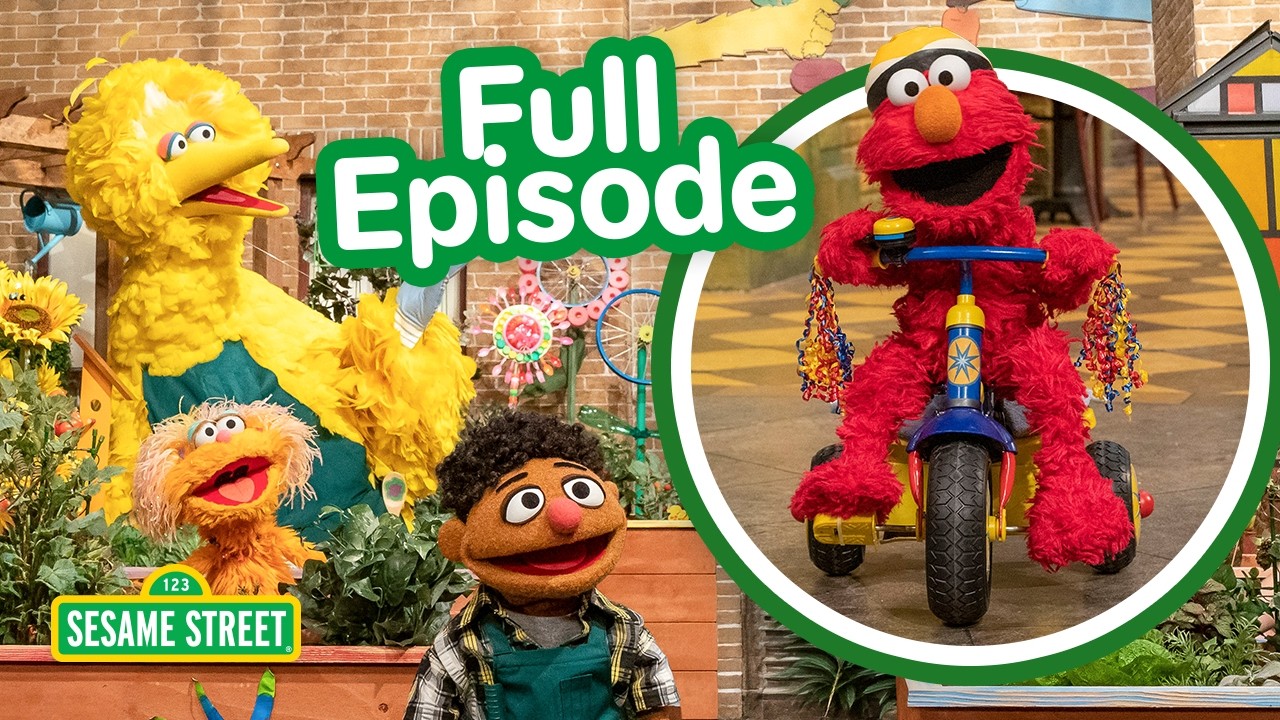 Sharing with Elmo & Friends! 🚲 🧸 | FOUR Sesame Street Full Episodes