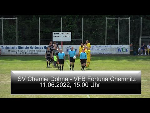 11.06.2022 SV Chemie Dohna - VFB Fortuna Chemnitz [Endstand 2 : 4]