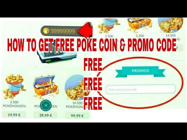 How To Get Free Pokemon Go Promo Codes