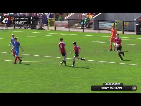 Portavogie Rangers v Willowbank  - Under 14 Third Division Cup Final - May 2022