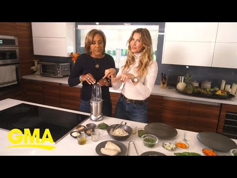 Gisele Bündchen teilt Rezepte aus ihrem neuen Kochbuch