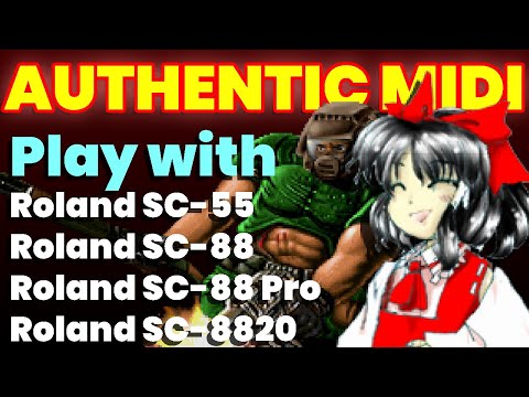 How to play games with Sound Canvas VA - Roland SC-55 & 88 Pro VST!