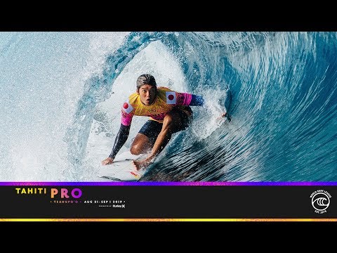 Igarashi vs. Ibelli vs. De Souza - Seeding Round, Heat 3 - Tahiti Pro Teahupo'o 2019