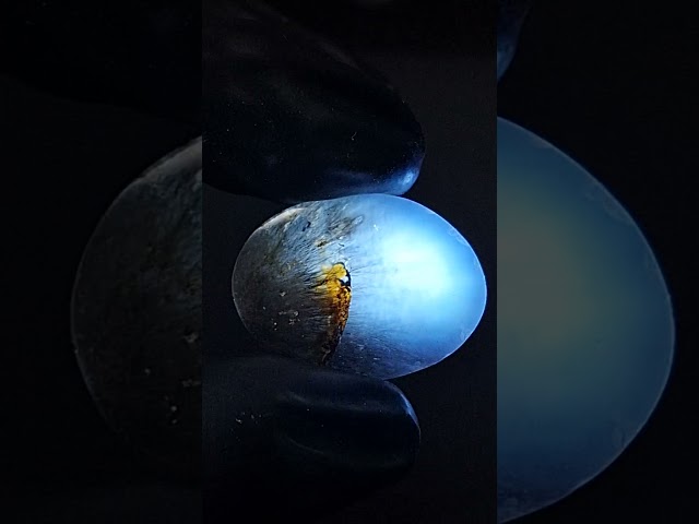 حجر عقيق مسماري يماني لوحة تشكيلية طبيعية